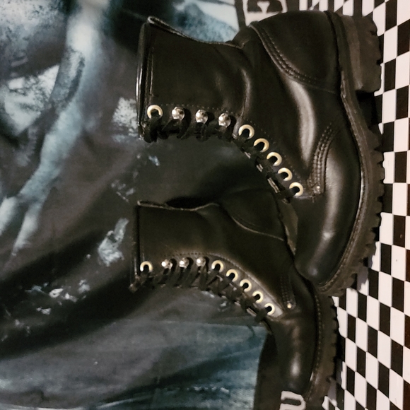 Carolina Womens 120 Plus Oil Resistant Moto Boots - Picture 9 of 9